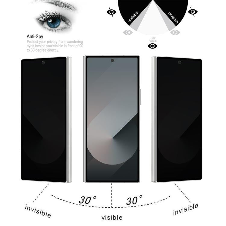 Privacy Tempered Glass for Samsung Galaxy Z Fold7 5G