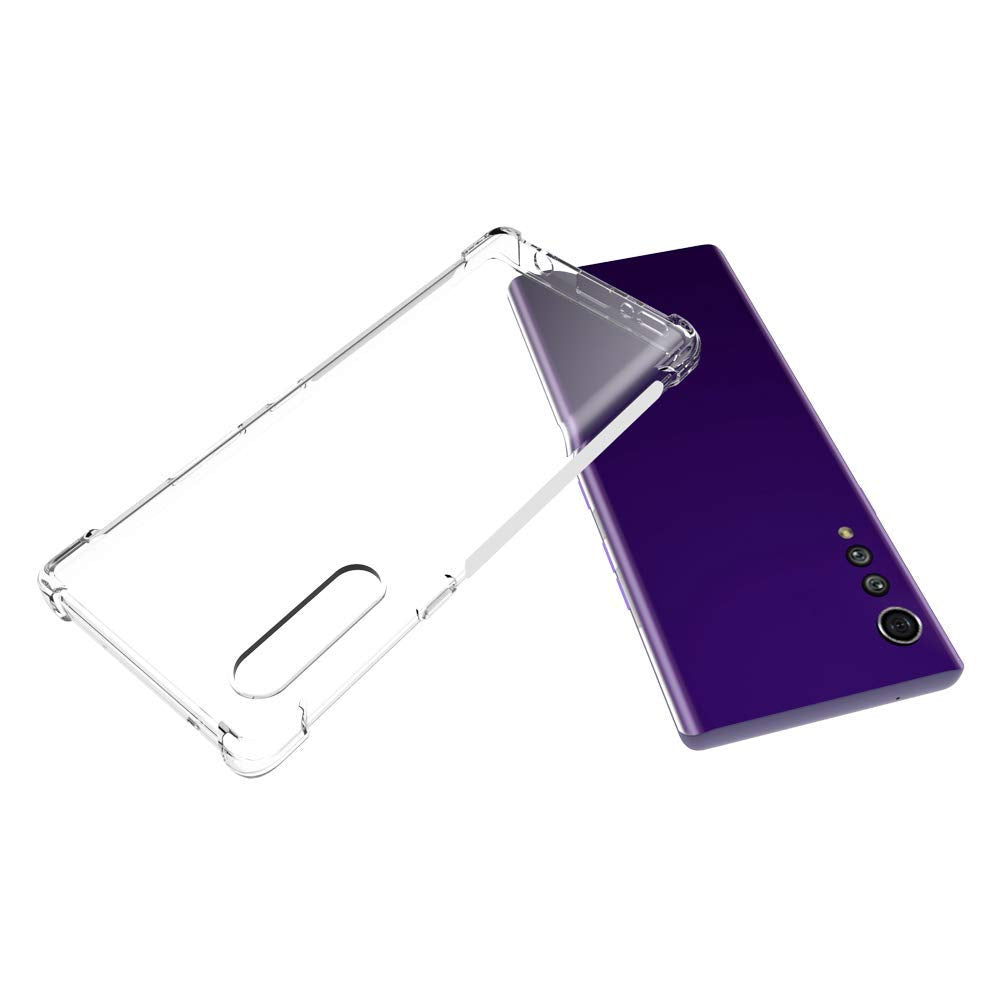 Transparent Crystal Clear Back Cover for LG Velvet