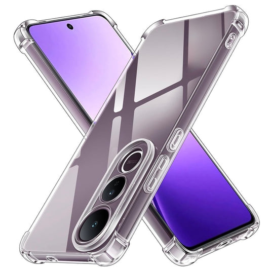 Transparent Crystal Clear Back Cover for Vivo Y400 Pro