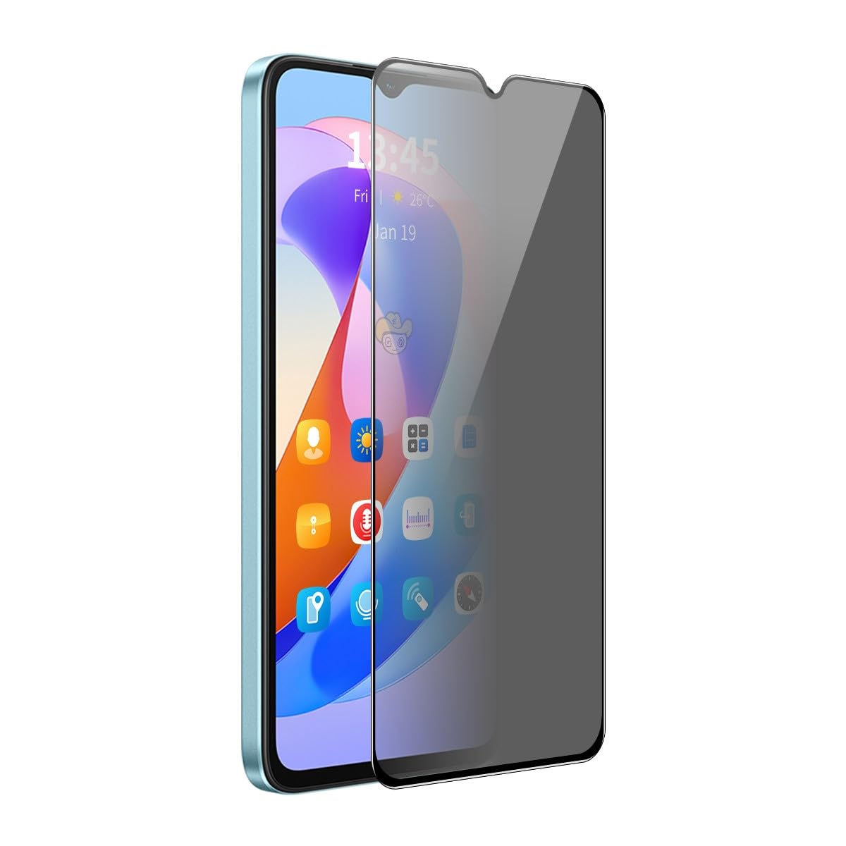 Privacy Tempered Glass for Poco C75 5G