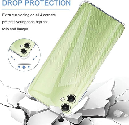 Transparent Crystal Clear Back Cover for Samsung Galaxy M05