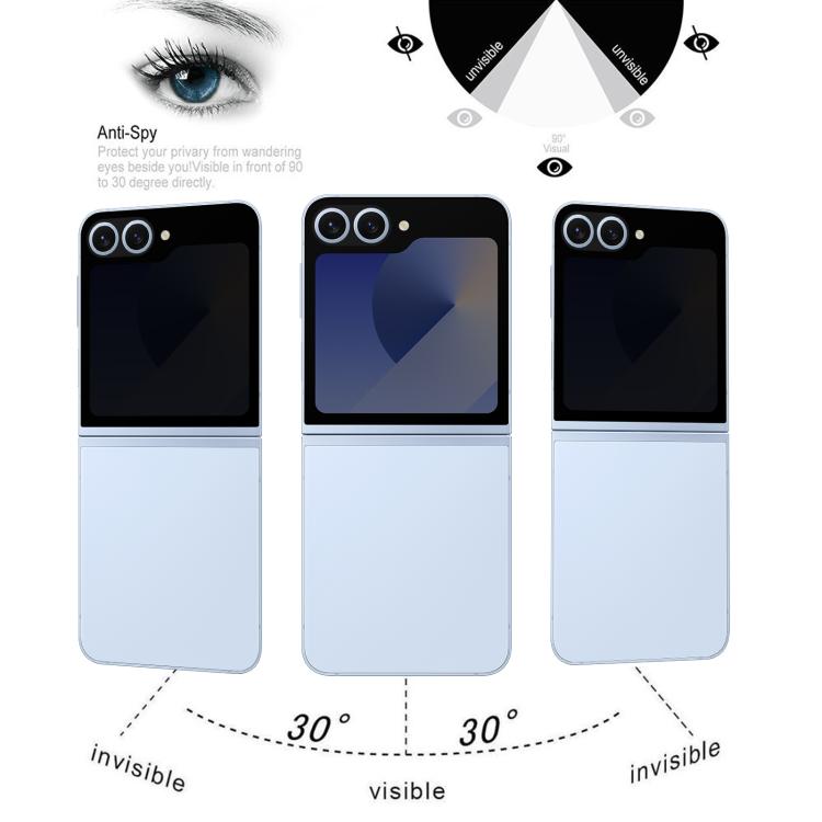 Privacy Tempered Glass for Samsung Galaxy Z Flip7 5G