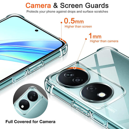 Transparent Crystal Clear Back Cover for Honor X7b 5G