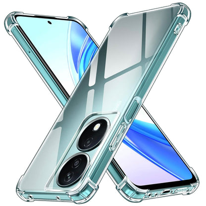 Transparent Crystal Clear Back Cover for Honor X7b 5G