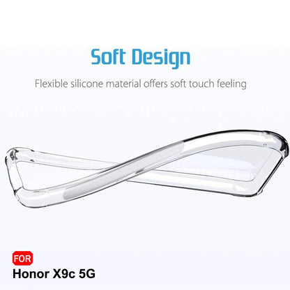 Transparent Crystal Clear Back Cover for Honor X9C 5G