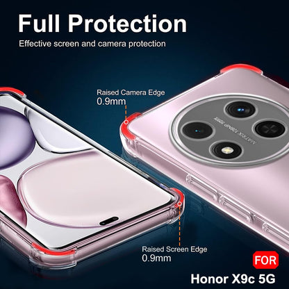 Transparent Crystal Clear Back Cover for Honor X9C 5G