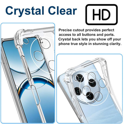 Transparent Crystal Clear Back Cover for IQOO Z10 5G
