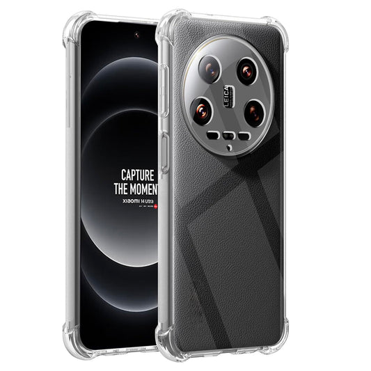 Transparent Crystal Clear Back Cover for Mi 14 Ultra