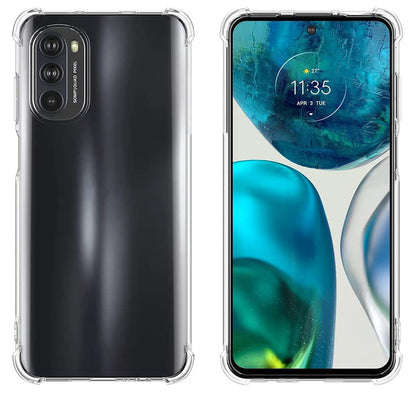Transparent Crystal Clear Back Cover for Moto G82