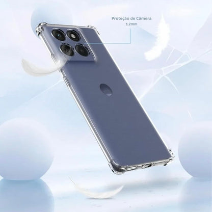 Transparent Crystal Clear Back Cover for Moto G86 5G