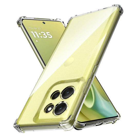 Transparent Crystal Clear Back Cover for Moto G86 5G