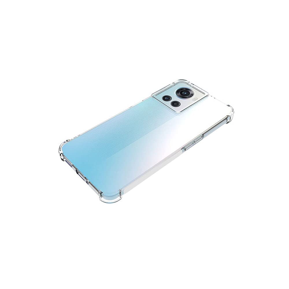 Transparent Crystal Clear Back Cover for OnePlus 10R 5G