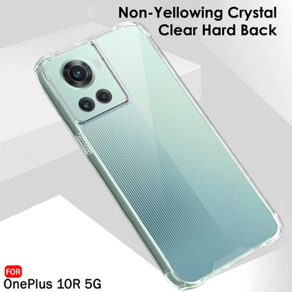 Transparent Crystal Clear Back Cover for OnePlus 10R Prime 5G