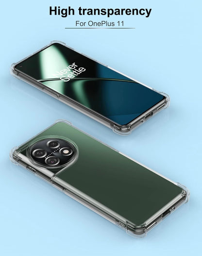 Transparent Crystal Clear Back Cover for OnePlus 11R 5G