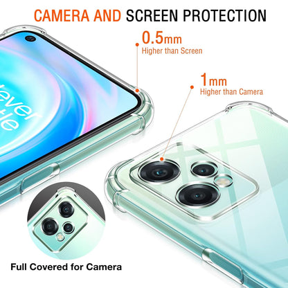 Transparent Crystal Clear Back Cover for OnePlus Nord CE 2 Lite 5G