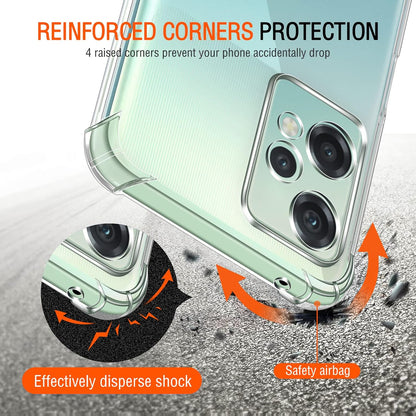 Transparent Crystal Clear Back Cover for OnePlus Nord CE 2 Lite 5G