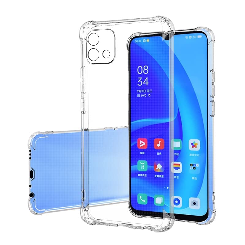 Crystal Clear Premium Mobile Back Cover For Oppo A16K