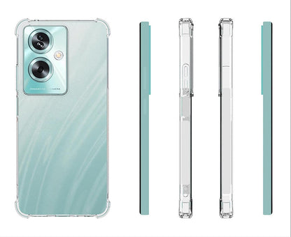 Transparent Crystal Clear Back Cover for Oppo A59 5G