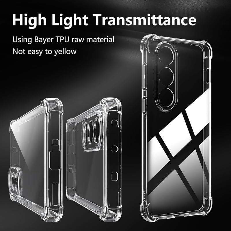 Transparent Crystal Clear Back Cover for Oppo K13x 5G