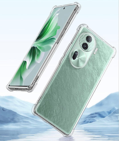 Transparent Crystal Clear Back Cover for Oppo Reno 11 5G