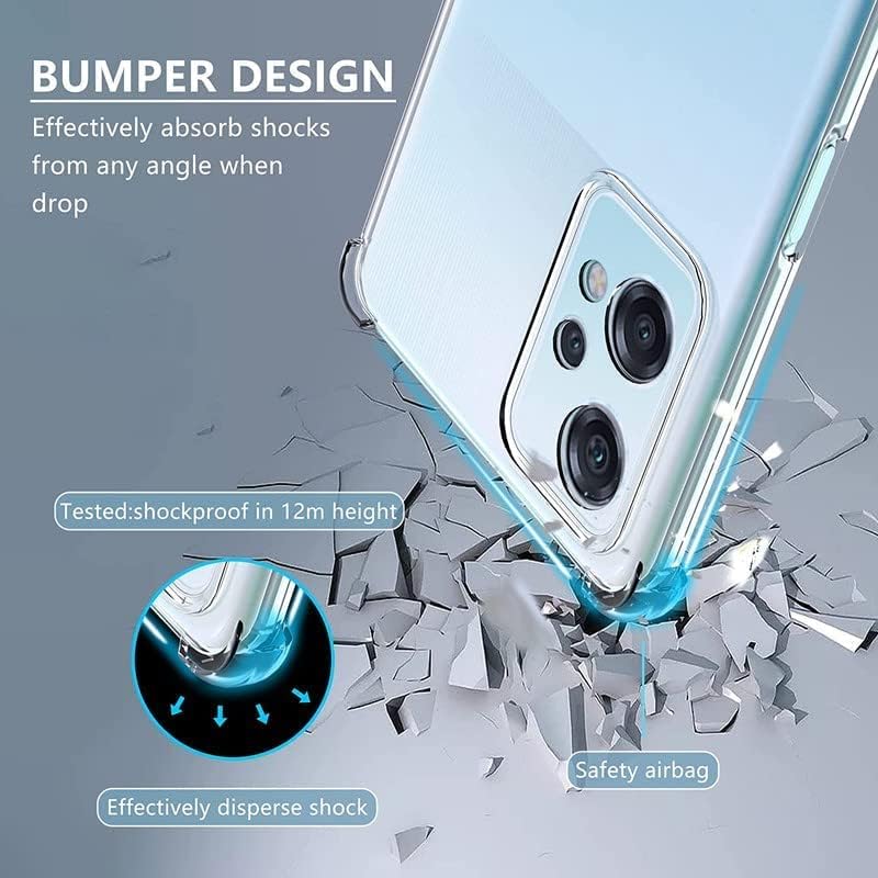 Transparent Crystal Clear Back Cover for Realme 9 Pro