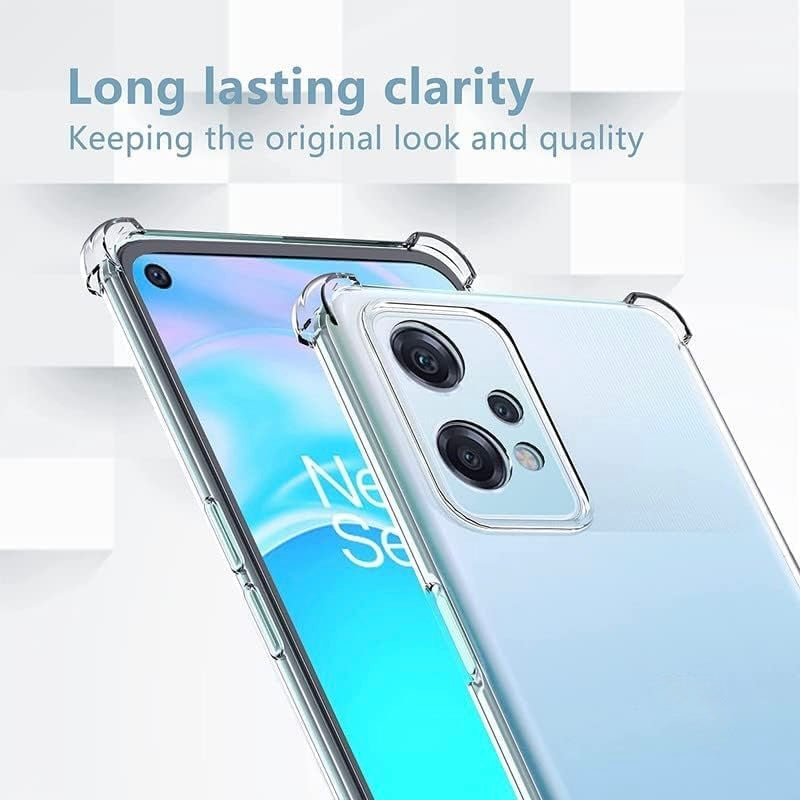 Transparent Crystal Clear Back Cover for Realme 9 Pro