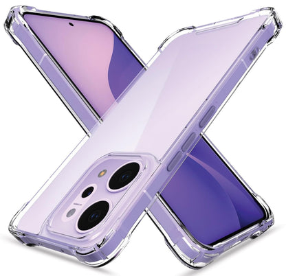 Transparent Crystal Clear Back Cover for Oppo Reno14 Pro 5G