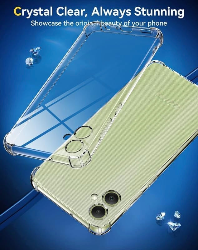Transparent Crystal Clear Back Cover for Samsung Galaxy A05
