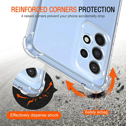 Transparent Crystal Clear Back Cover for Samsung Galaxy A33 5G