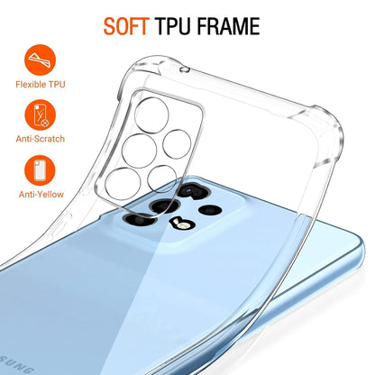 Transparent Crystal Clear Back Cover for Samsung Galaxy A33 5G