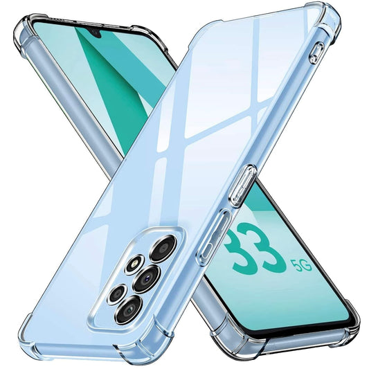 Transparent Crystal Clear Back Cover for Samsung Galaxy A33 5G