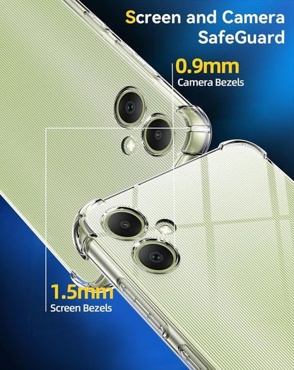 Transparent Crystal Clear Back Cover for Samsung Galaxy F05