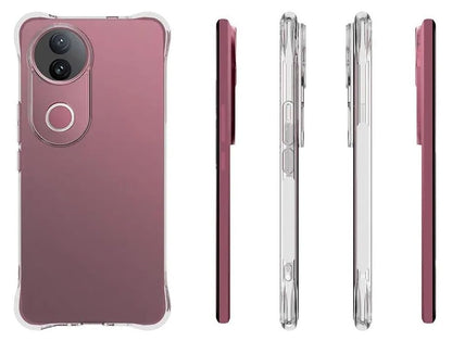 Transparent Crystal Clear Back Cover for Vivo V50E 5G