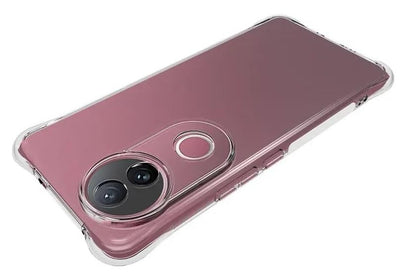 Transparent Crystal Clear Back Cover for Vivo V50E 5G