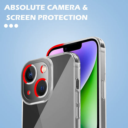 Transparent Crystal Clear Back Cover for Apple iPhone 14 Plus