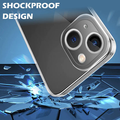 Transparent Crystal Clear Back Cover for Apple iPhone 14 Plus